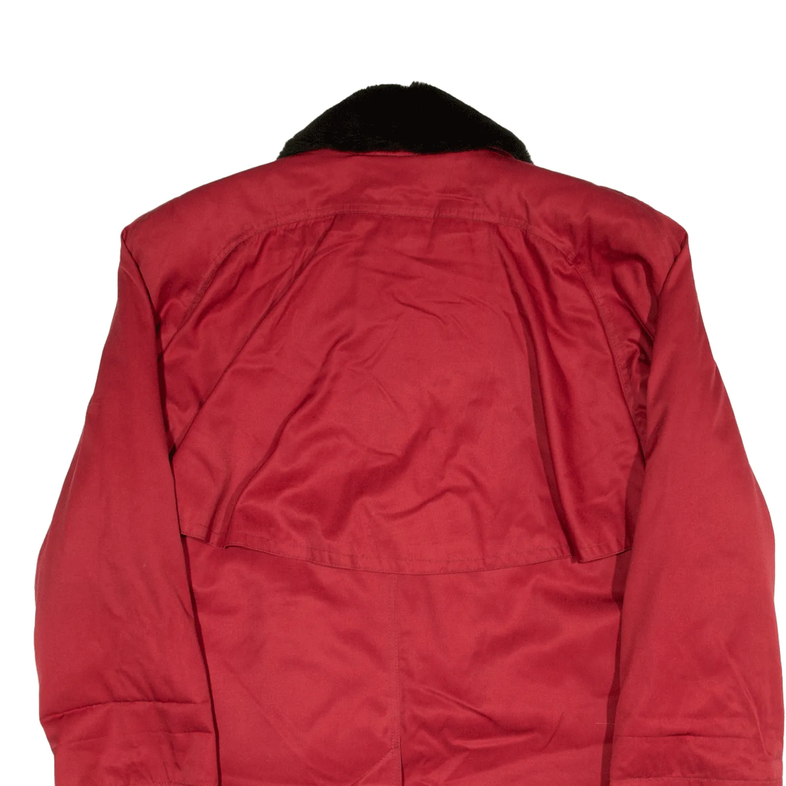 4 SEASONS Overcoat Jacket Red Womens UK 12