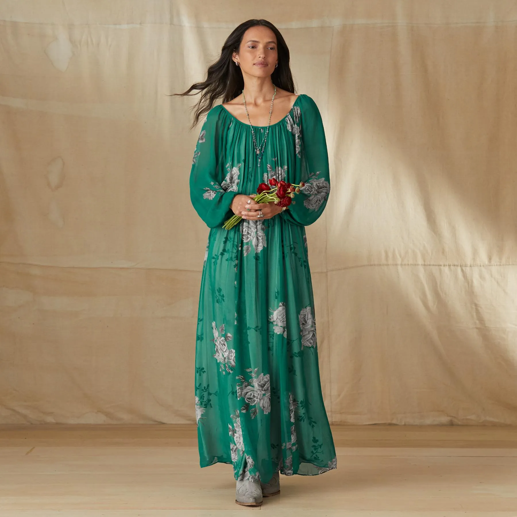 Cataline Maxi Dress, Petite