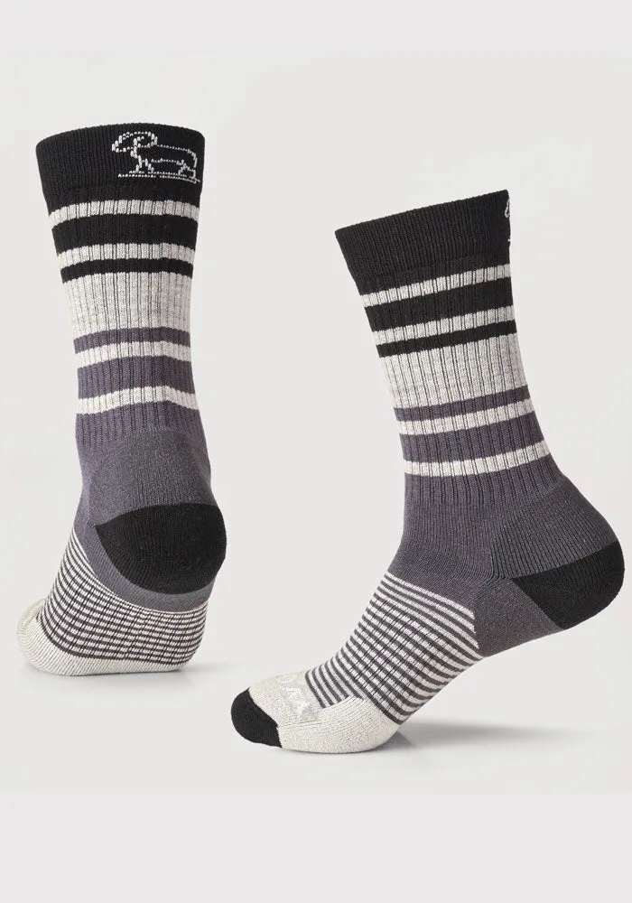 Everyday Light Cushion Crew Socks • Final Sale Deals! - Stormy Stripe