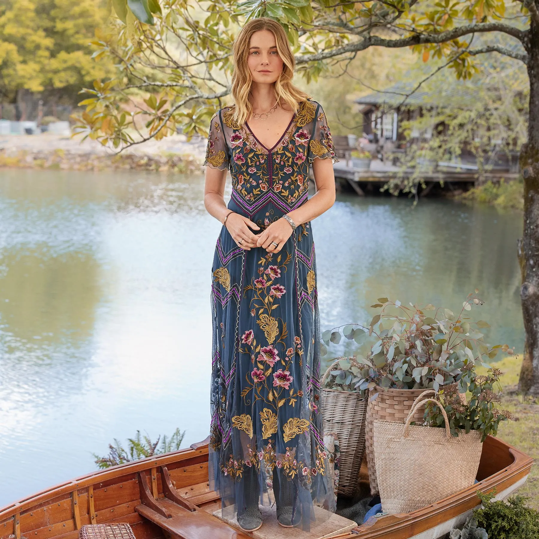 French Blossoms Dress