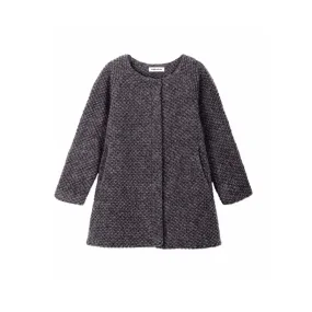Grey Textured Coat