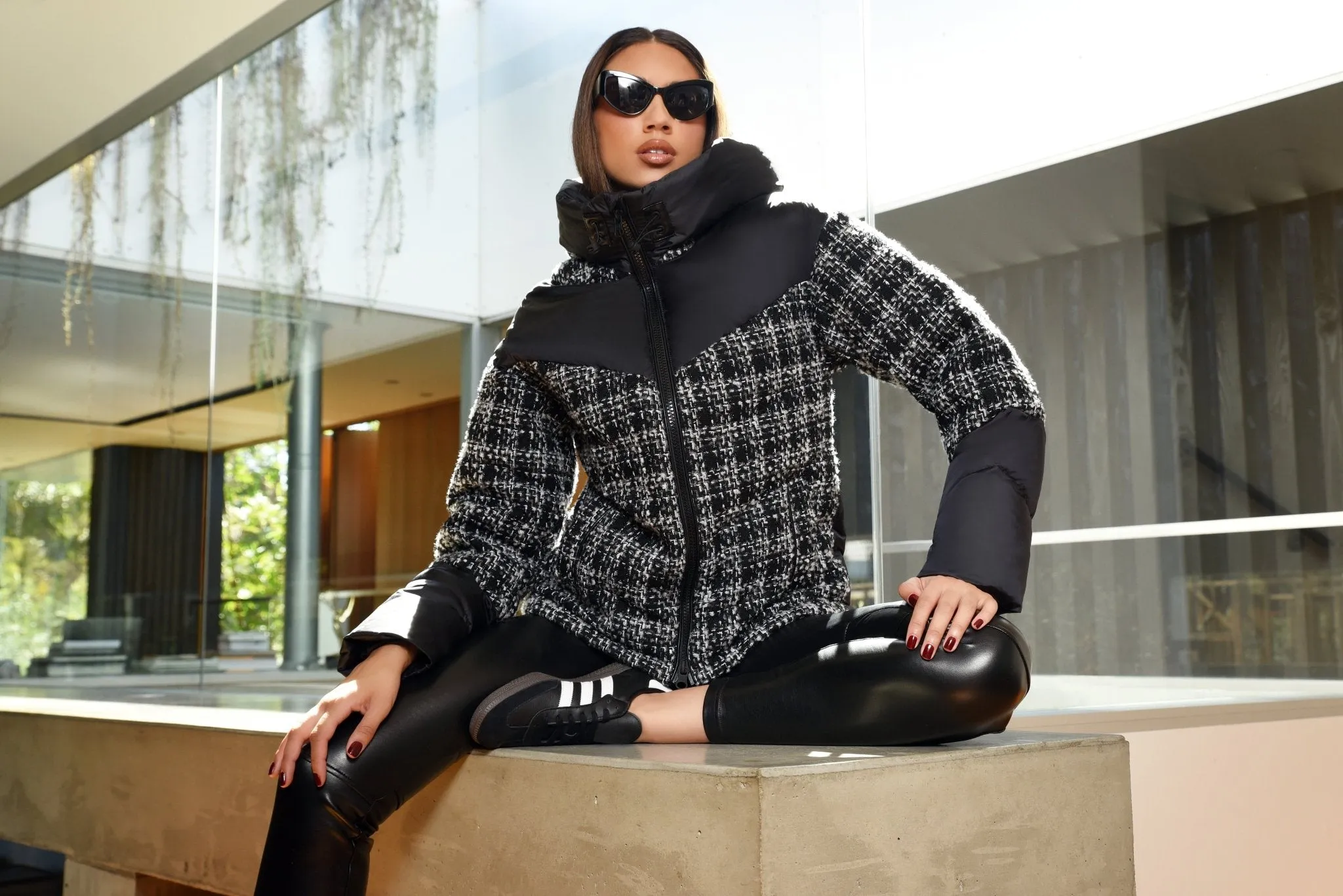 Irina Boucle Puffer Down-Filled FINAL SALE