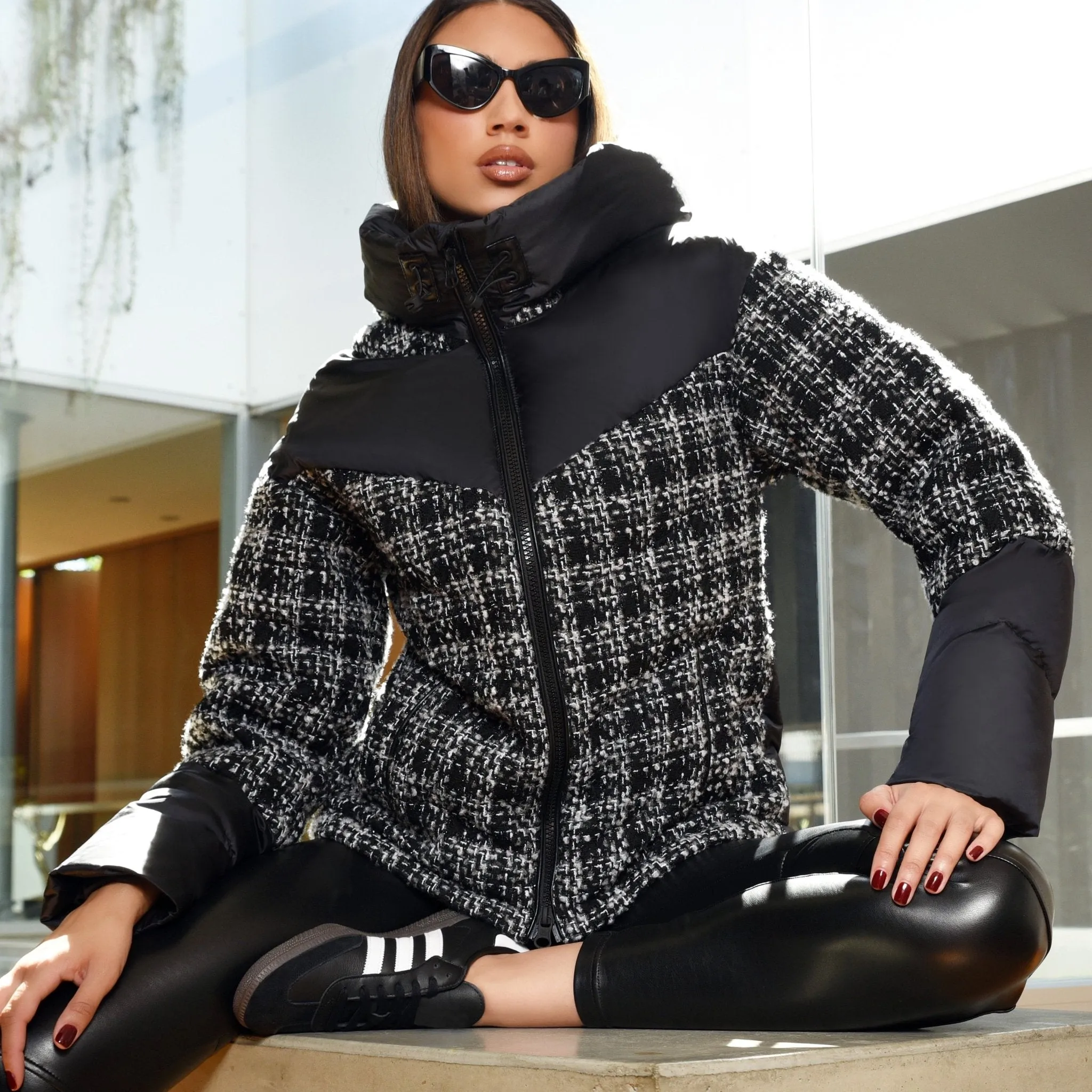 Irina Boucle Puffer Down-Filled FINAL SALE