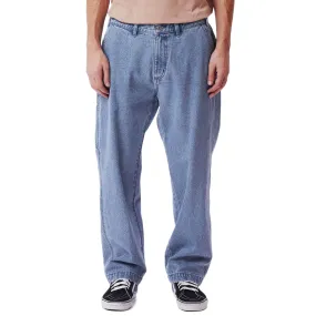 Obey Organic Hardwork Carpenter Pants - Light Indigo