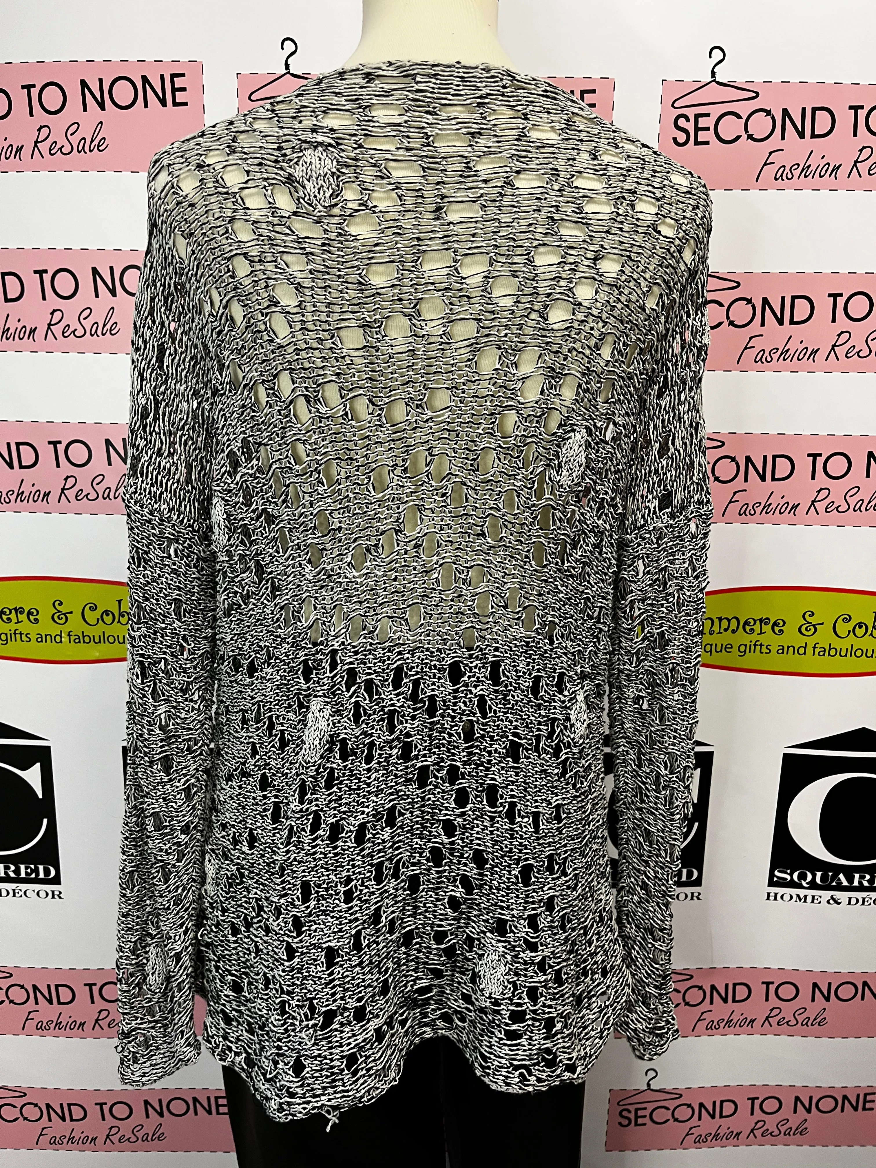 Sarah Pacini Knit Top (Size L)